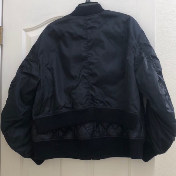 Moncler Aralia Layered Bomber Jacket - Picture 3 of 3